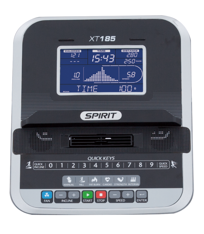 Беговая дорожка SPIRIT XT185