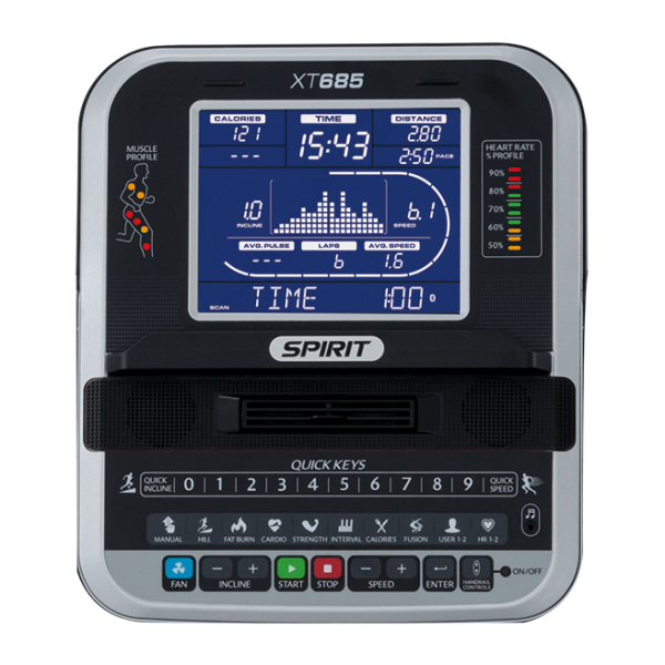 Беговая дорожка SPIRIT XT685 DC