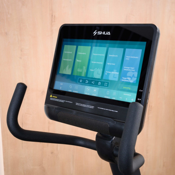 Велотренажер горизонтальный SHUA SH-B9100RT (Android-дисплей, 15,6")