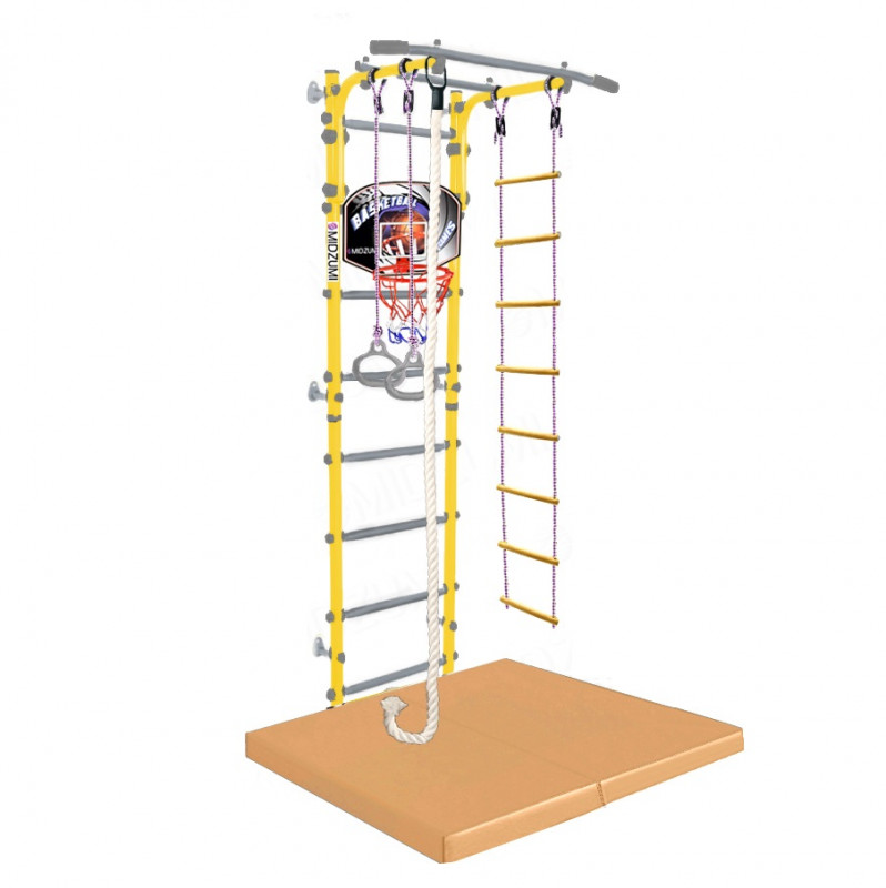 Шведская стенка Midzumi Niji Kabe Basketball Shield c матом №4