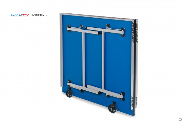 Теннисный стол START LINE TRAINING 22 мм, без сетки, на роликах, складные регулируемые опоры