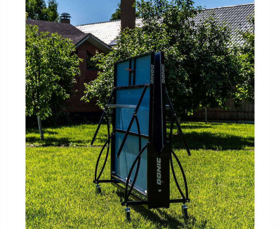 Теннисный стол DONIC Tornado-AL-Outdoor, 4 мм, синий (три коробки)