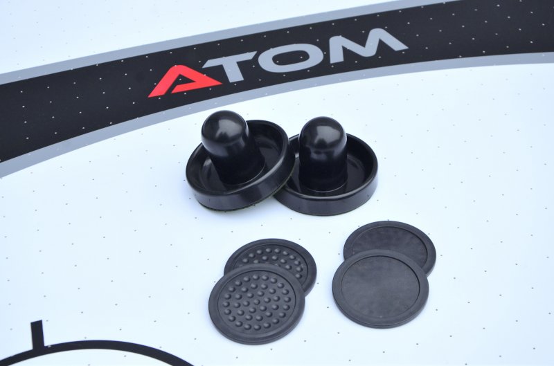 Аэрохоккей «ATOM» 7 ф (213,4 х 122 х 81,3 см, черный)