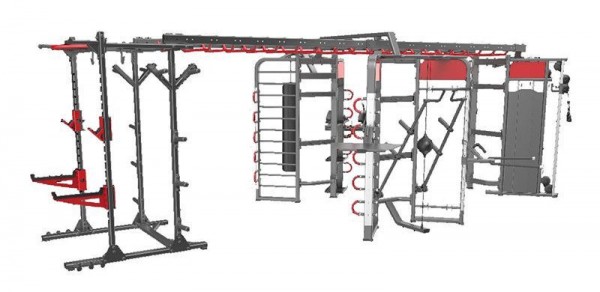 360H Рама DHZ для функциональных тренировок. Габарит 6800x3500x2560