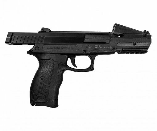 Пистолет пневматический Umarex DX17 4,5 мм (черный, пластик, BB)