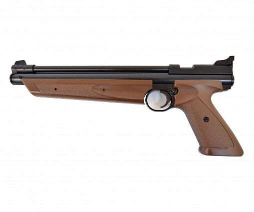 Пистолет пневматическая Crosman P1377BR American Classic Brown (накачка) 4,5мм