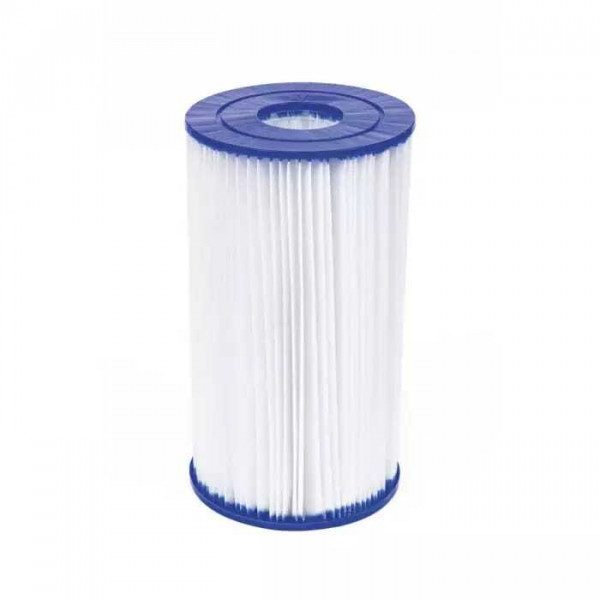 Каркасный бассейн Bestway Power Steel 671x132см "Камень" 40377л, фил.-нас. 9463л/ч, лестн., тент, попл.-доз (56889 BW)