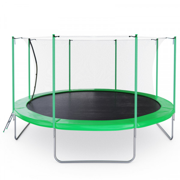 Батут 14FT green с внутренней защитной сеткой