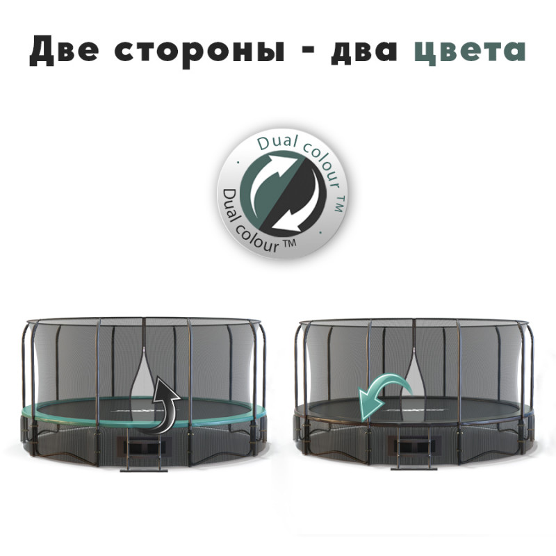 Батут Proxima Premium Dual 488 см