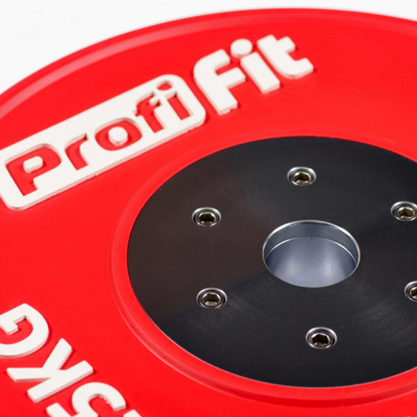 Диск профессиональный обрезиненный цветной D51 мм PROFI-FIT