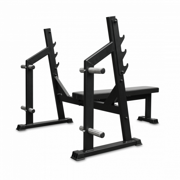 Скамья для жима горизонтальная BRONZE GYM PARTNER AL-304L