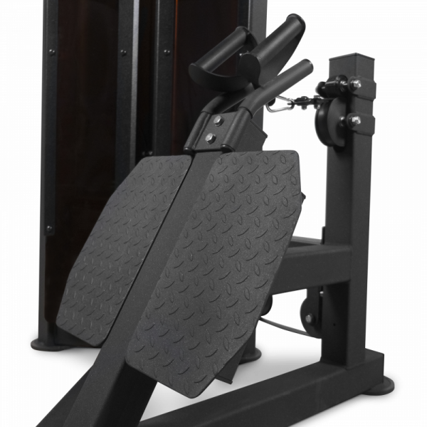 Горизонтальная тяга стек 140кг профессиональный BRONZE GYM PARTNER ML-808