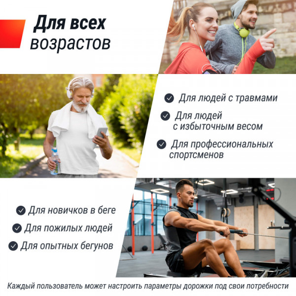 Беговая дорожка UNIX Fit R-260N