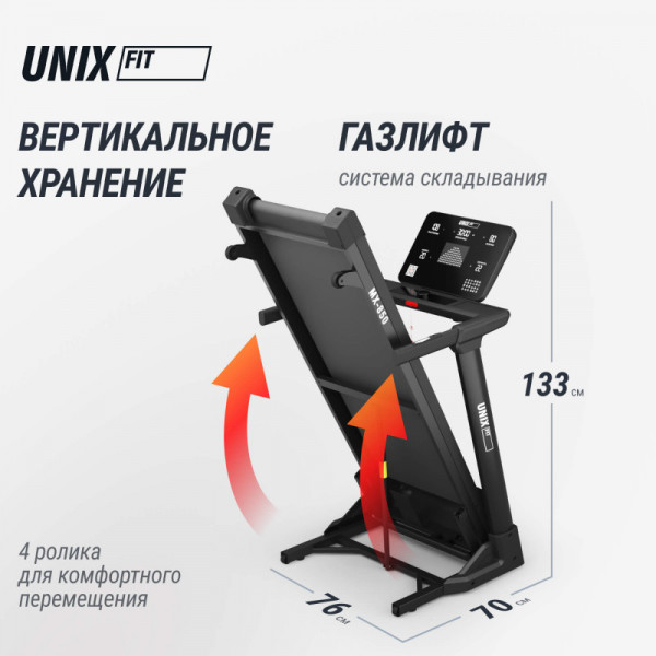 Беговая дорожка UNIX Fit MX-850 (версия 2.0)