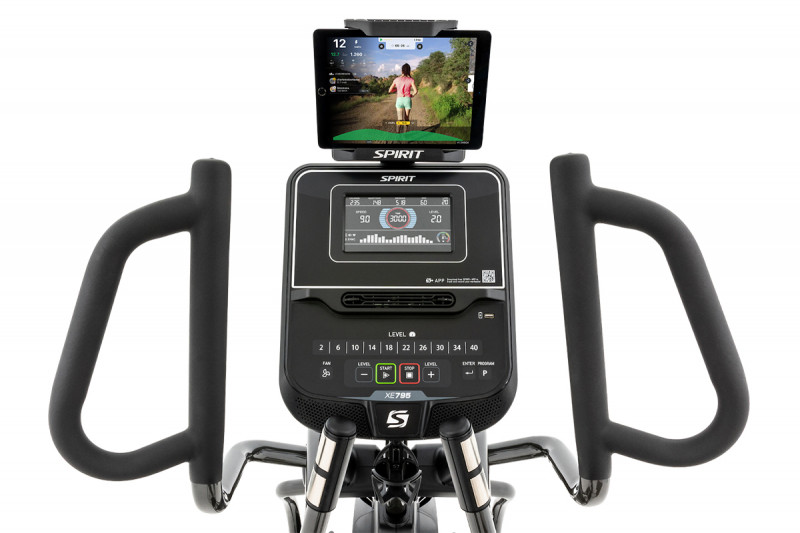 Эллиптический тренажер SPIRIT XE795 Black