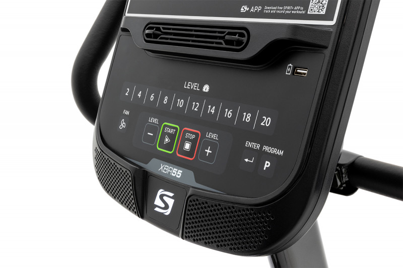 Велотренажер SPIRIT XBR55 Black